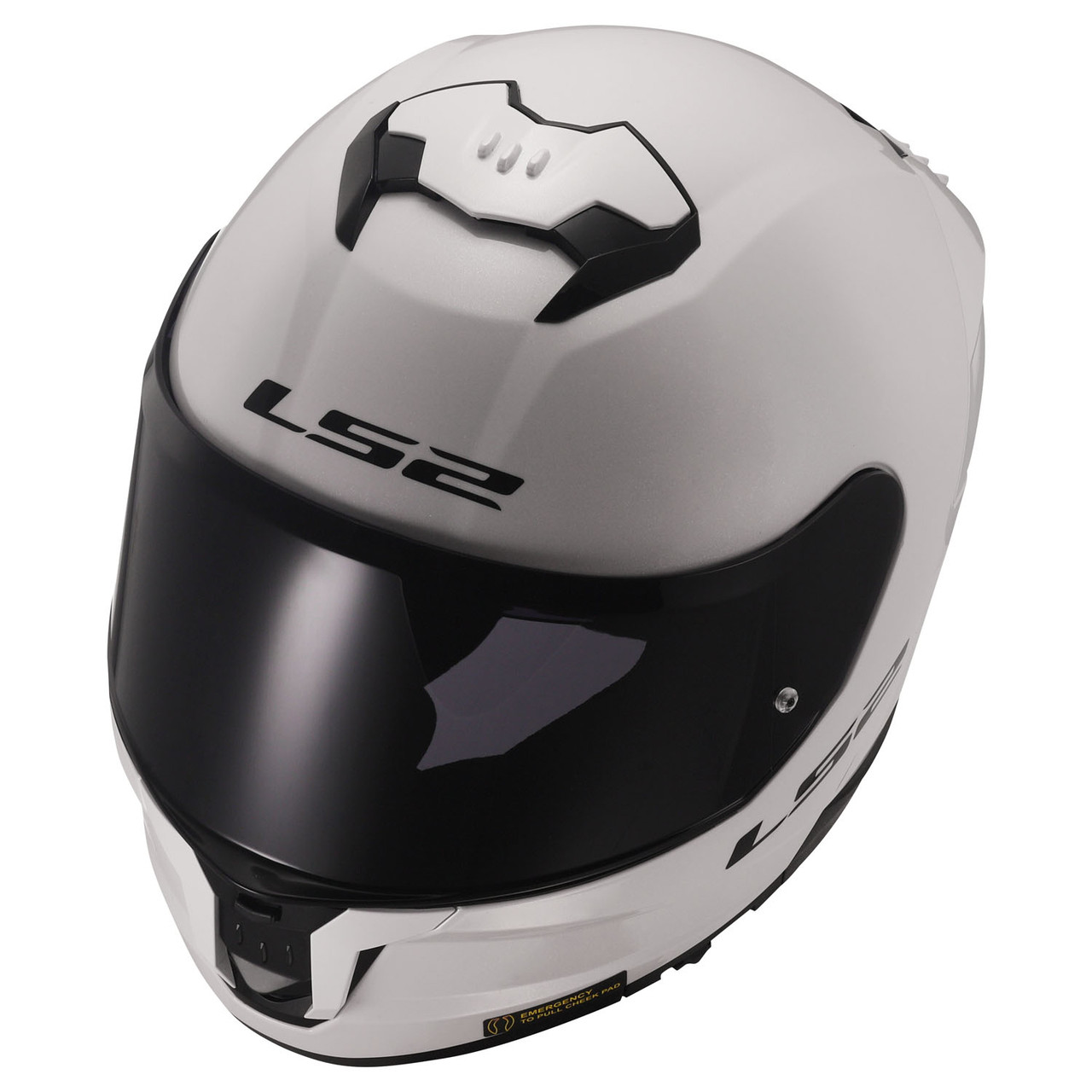LS2 Stream II Gloss White Helmet - Speed Addicts